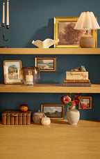 Cozylumi™ 12.5" Brown Ceramic Table Lamp