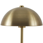 Cozylumi™ Modern Dome 18 in Touch On/Off Table Lamp, Brass