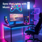 Cozylumi™ VOLIVO LED Floor Lamp, RGB Standing Lamps, Works with Alexa/Google Home