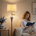 Cozylumi™ JUJUYUYOP 63" Floor lamp for the living room, with a 355° adjustable swivel