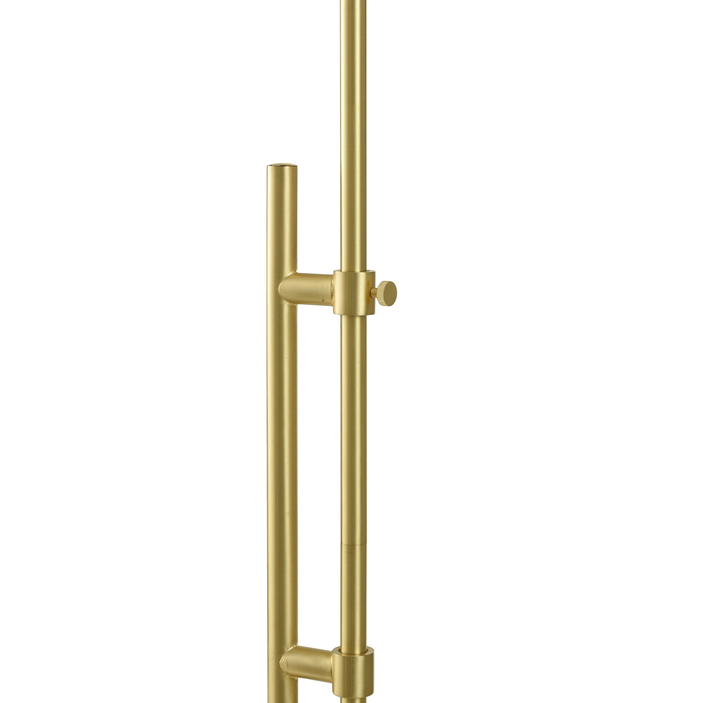 Cozylumi™ 1-Light Modern Adjustable Brass Floor Lamp Gold