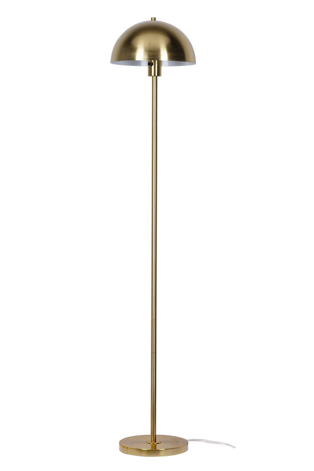 Cozylumi™ Vega 56'' Floor Lamp with Brushed Gold Metal Dome Shade Modern Floor Light