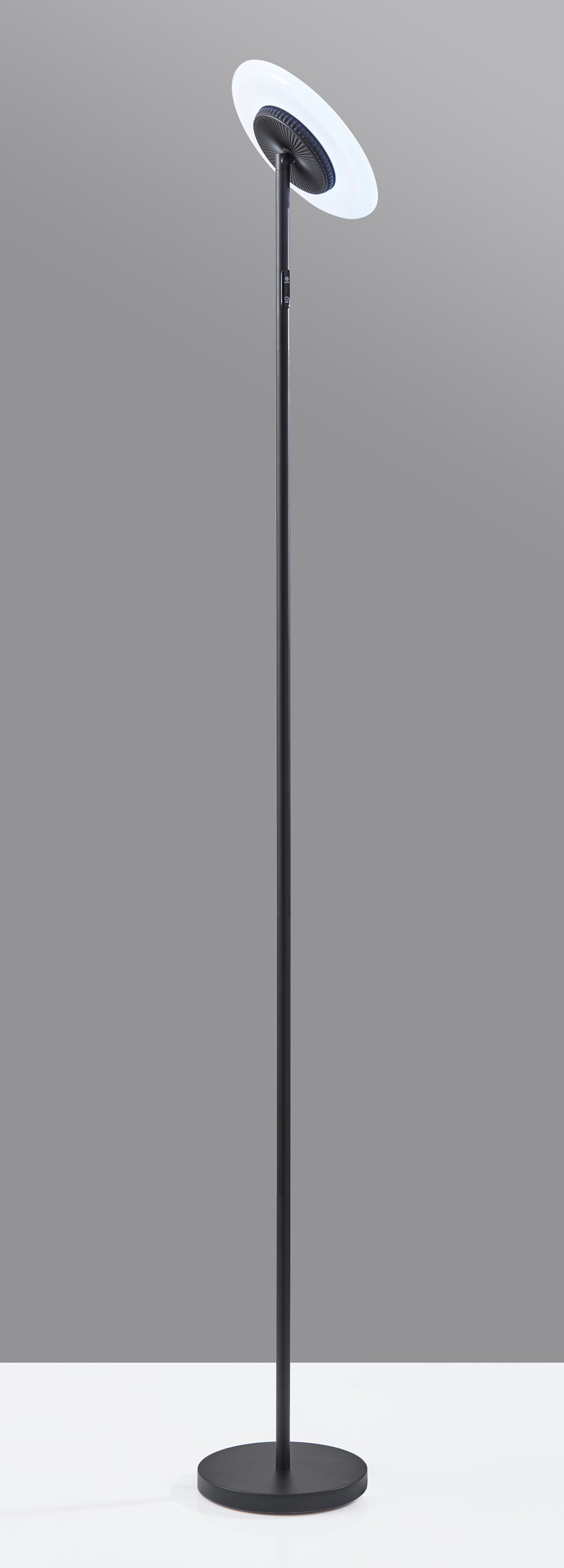 Cozylumi™ Simplee Brand RGB Black Floor Lamp, 6 Different Automatic Color Change