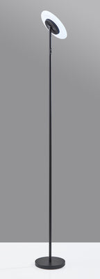 Cozylumi™ Simplee Brand RGB Black Floor Lamp, 6 Different Automatic Color Change