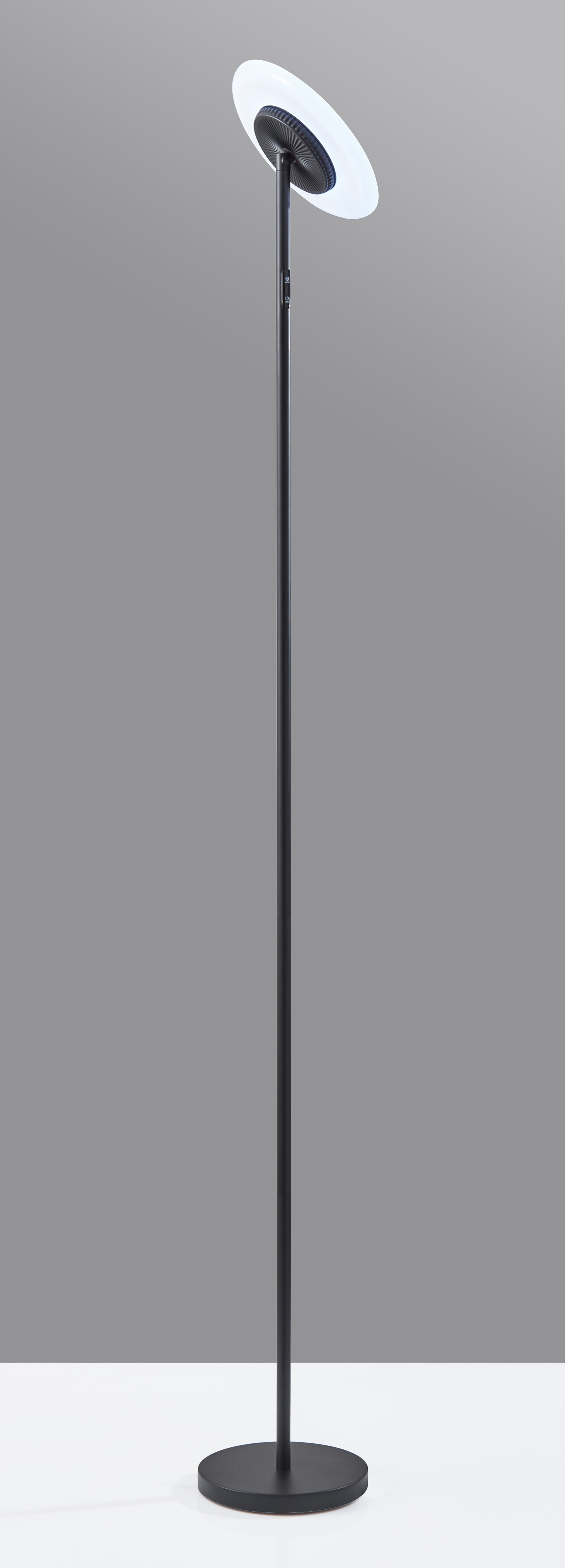 Cozylumi™ Simplee Brand RGB Black Floor Lamp, 6 Different Automatic Color Change