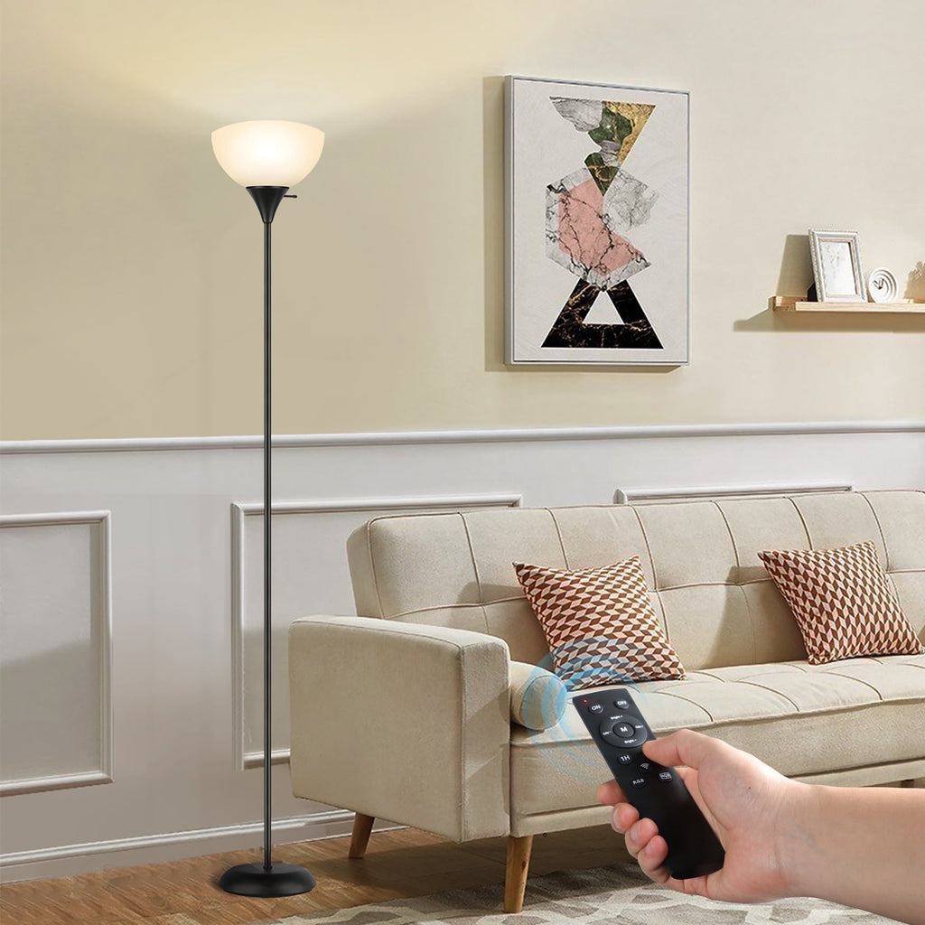 Cozylumi™ 71" Floor Lamp with Remote, 4 Color Temperature Modern LED Standing Light for