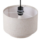Cozylumi™ 3 Lights Tree Floor Lamp, 81.5" Tall Standing Lamp with Hanging Dual Drum