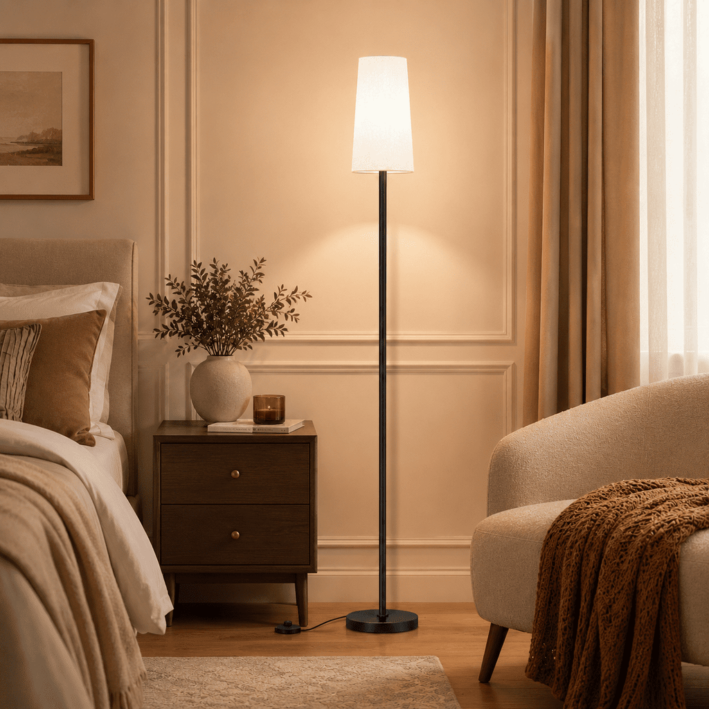 Cozylumi™ 66" Floor Lamp for Living Room, Modern Standing Lamp with 3 Color
