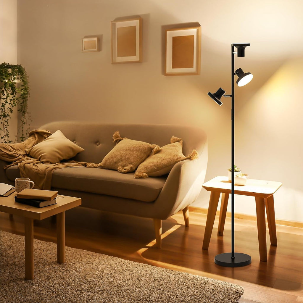 Cozylumi™ BedLuxury Tree Floor Lamp With Remote & Touch Control - 3 Lights, Modern