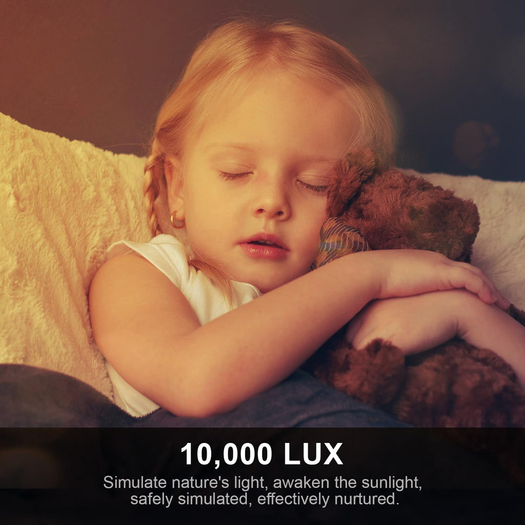 Cozylumi™ Sun Light Therapy Lamp, UV-Free Light Therapy, 10000 Lux Floor Lamp with