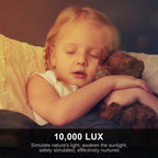 Cozylumi™ Sun Light Therapy Lamp, UV-Free Light Therapy, 10000 Lux Floor Lamp with