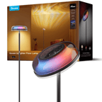 Cozylumi™ Govee Floor Lamp RGBIC Ripple Projector Modern Style - LED, Dimmable, 1000lm