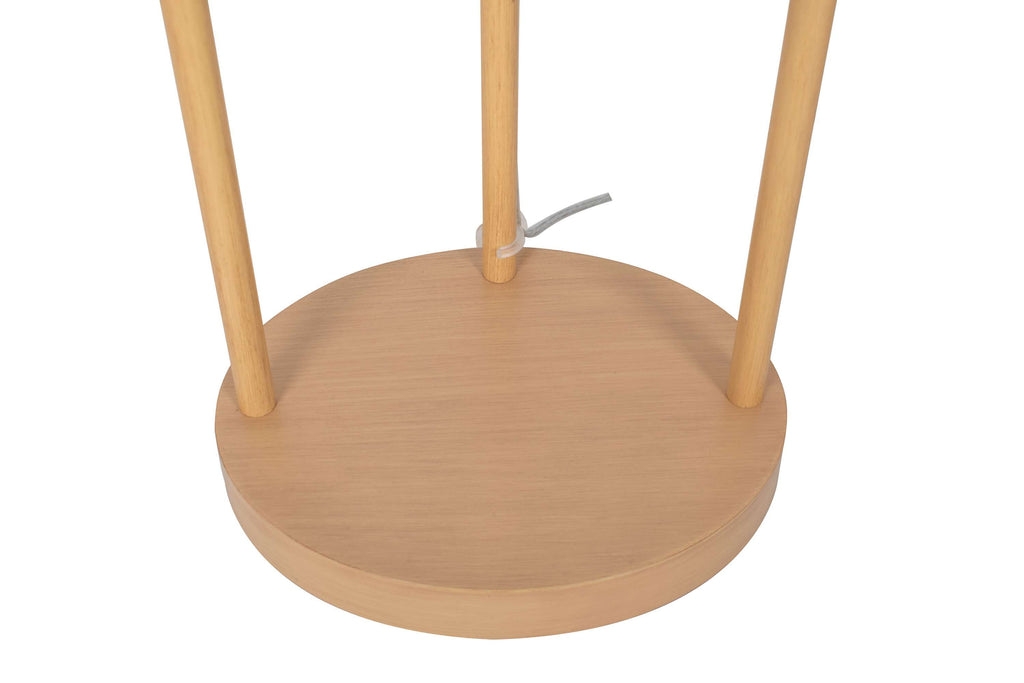 Cozylumi™ 62 in Farmhouse Light Wood Floor Lamp