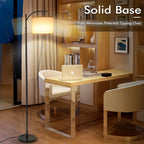 Cozylumi™ Coliware Arc Floor Lamp with 3 Color Temperatures Bulb, Modern Arched
