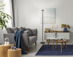 Cozylumi™ Simplee Brand RGB Black Floor Lamp, 6 Different Automatic Color Change