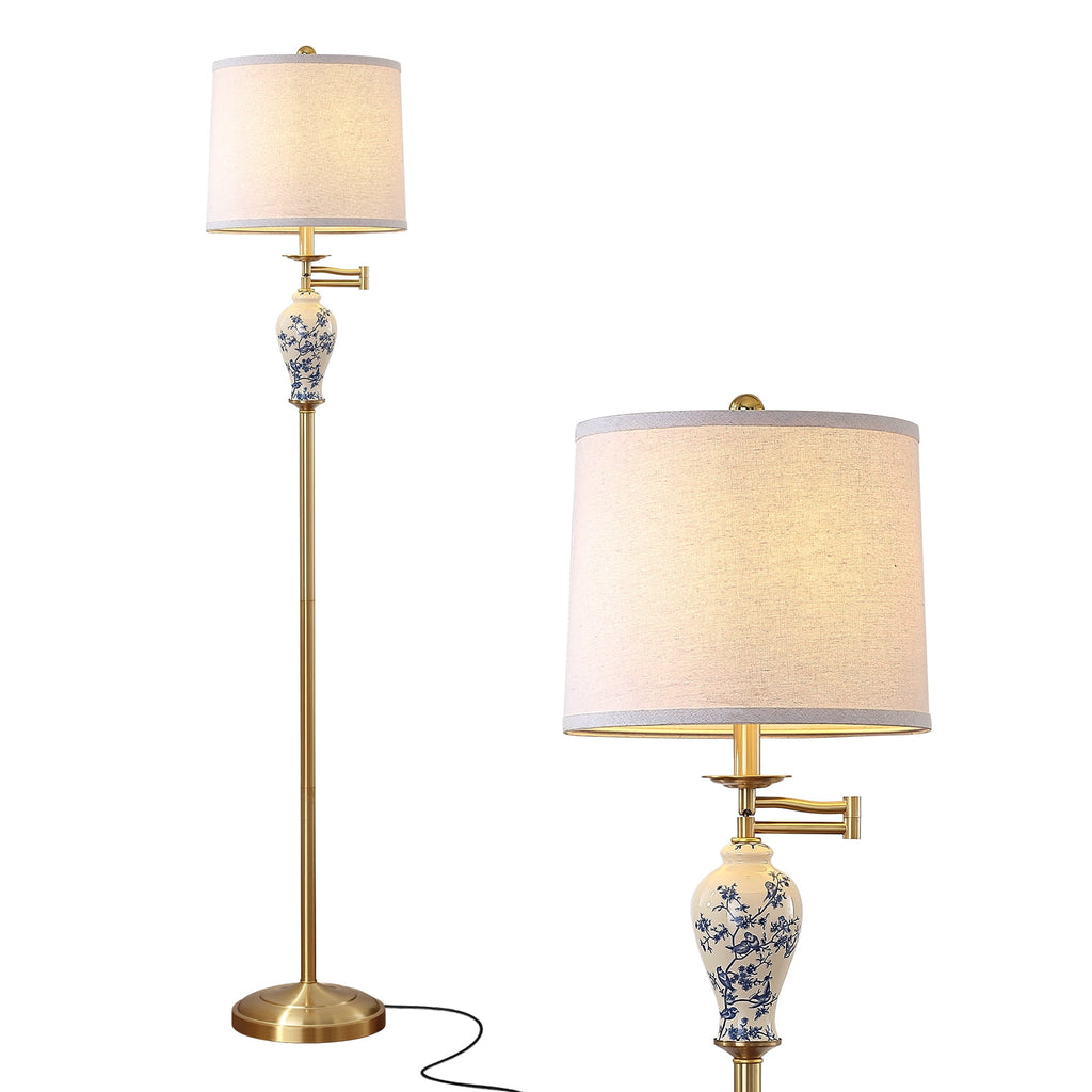 Cozylumi™ JUJUYUYOP 63" Floor lamp for the living room, with a 355° adjustable swivel