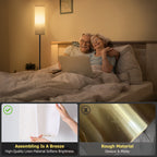 Cozylumi™ Coliware Floor Lamp, Modern Standing Lamp with Lampshade, Tall Reading Pole