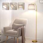 Cozylumi™ Floor Lamp for Living Room, 9W Bulb Included, Lamp for Bedroom with Adjust