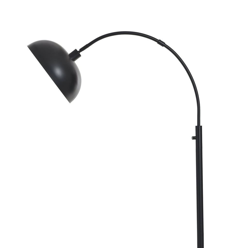 Cozylumi™ Black Finish Arch Dome Floor Lamp
