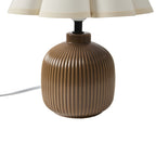 Cozylumi™ 12.5" Brown Ceramic Table Lamp
