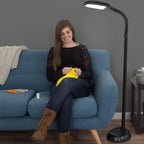 Cozylumi™ Adjustable LED Floor Lamp with Bendable Neck - Natural Sunlight LED Lamp for