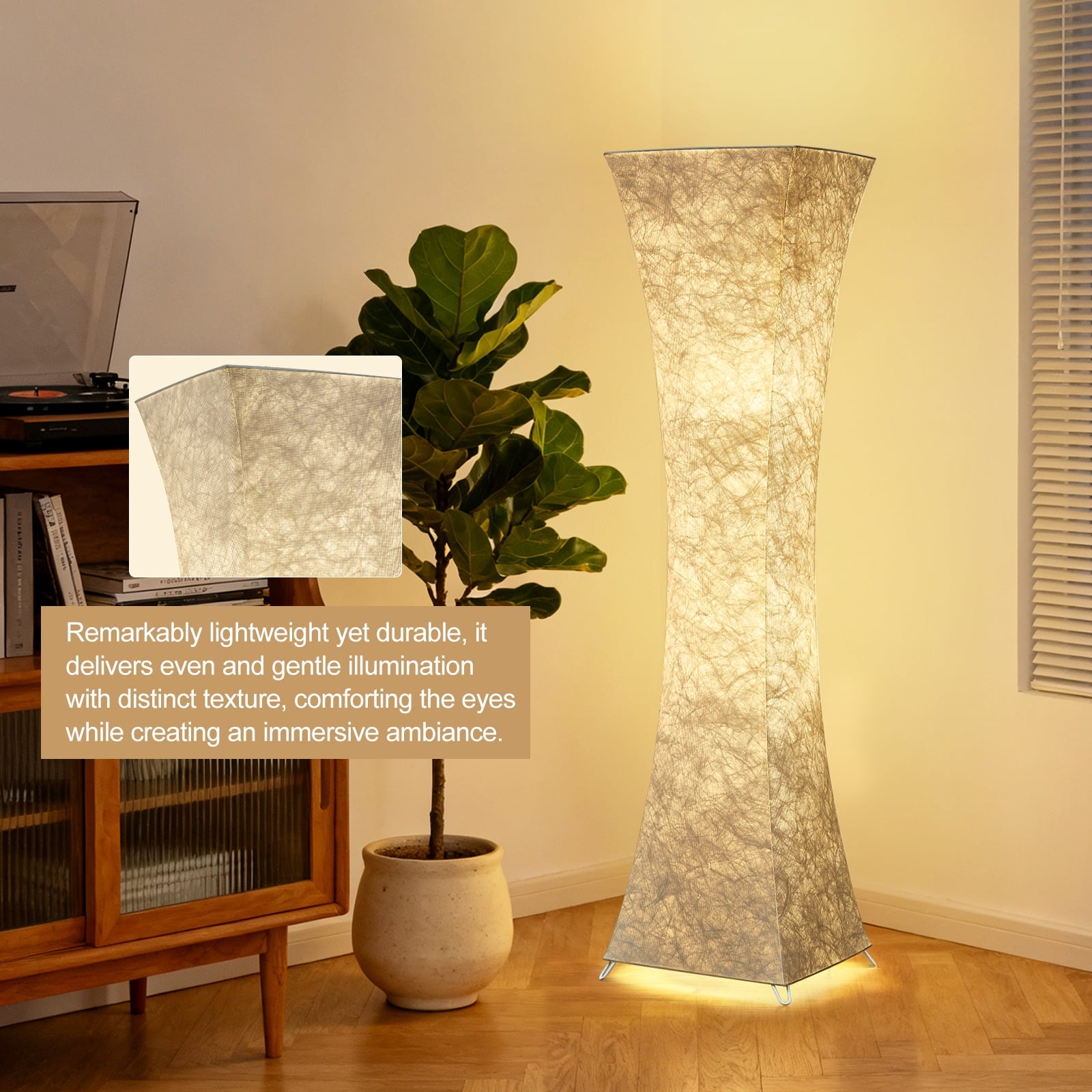 Cozylumi™ Floor Lamp for Living Room, 47 Adjustable Color Temperature Standing Corner