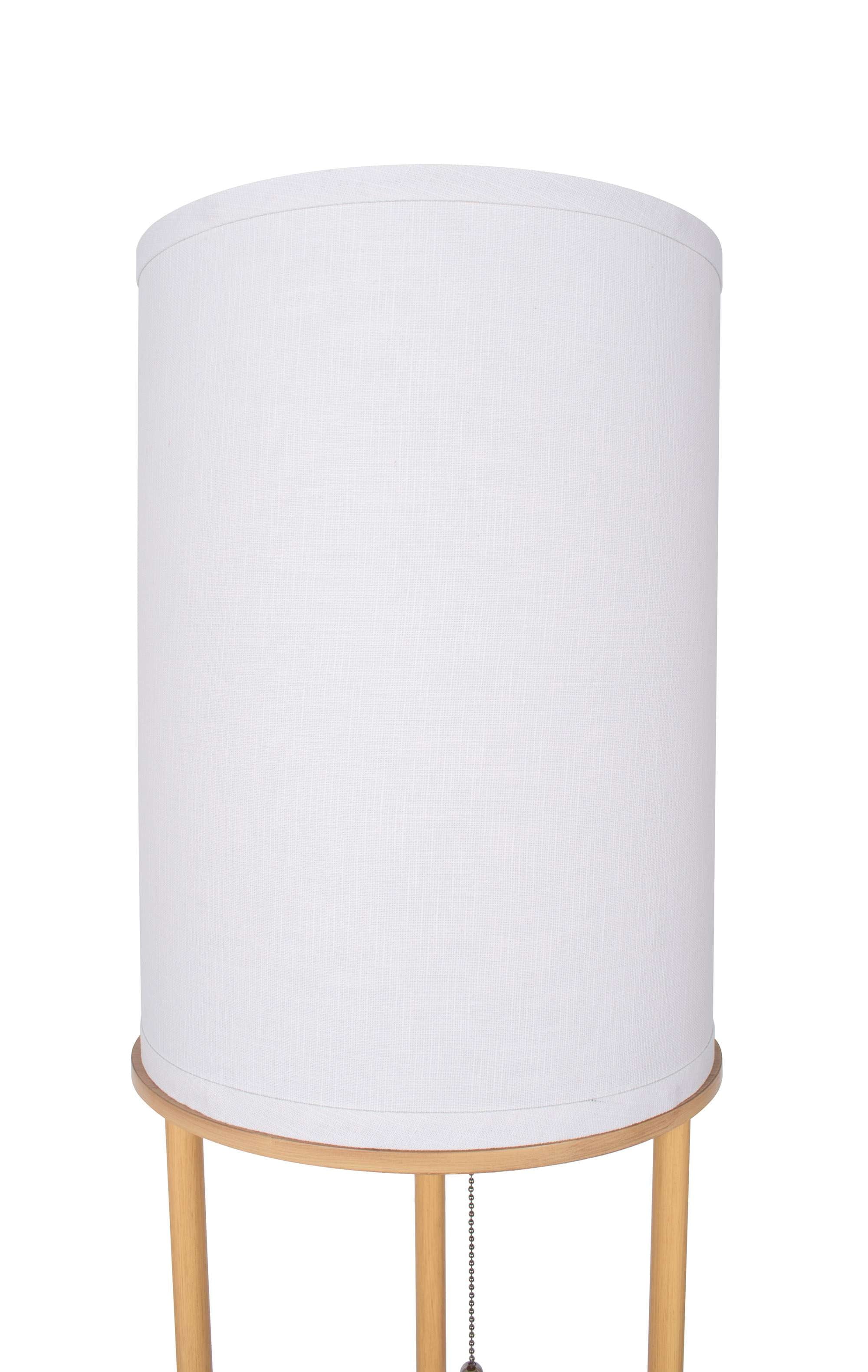 Cozylumi™ 62 in Farmhouse Light Wood Floor Lamp