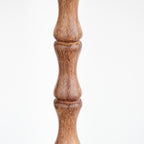 Cozylumi™ 62" Farmhouse Floor Lamp for Living Room,Wood Grain Brown Standing Lamp for