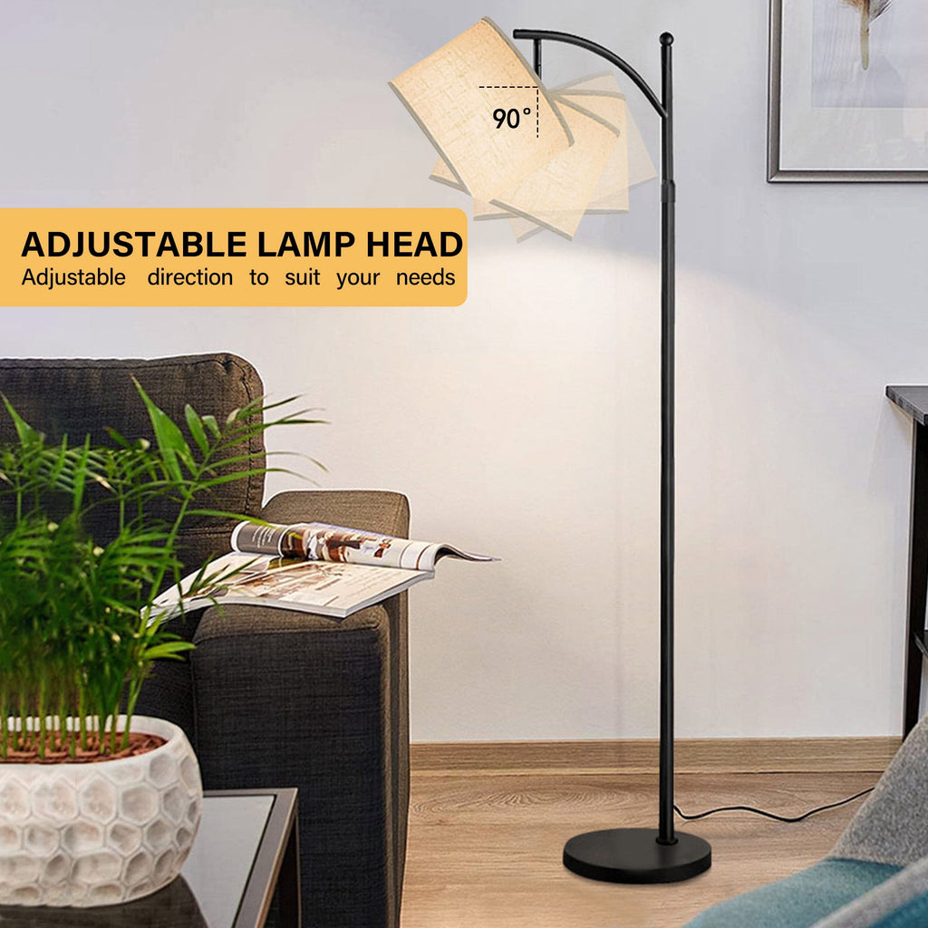 Cozylumi™ Floor Lamp for Living Room, Arc Standing Lamp with Remote Control, Dimmable
