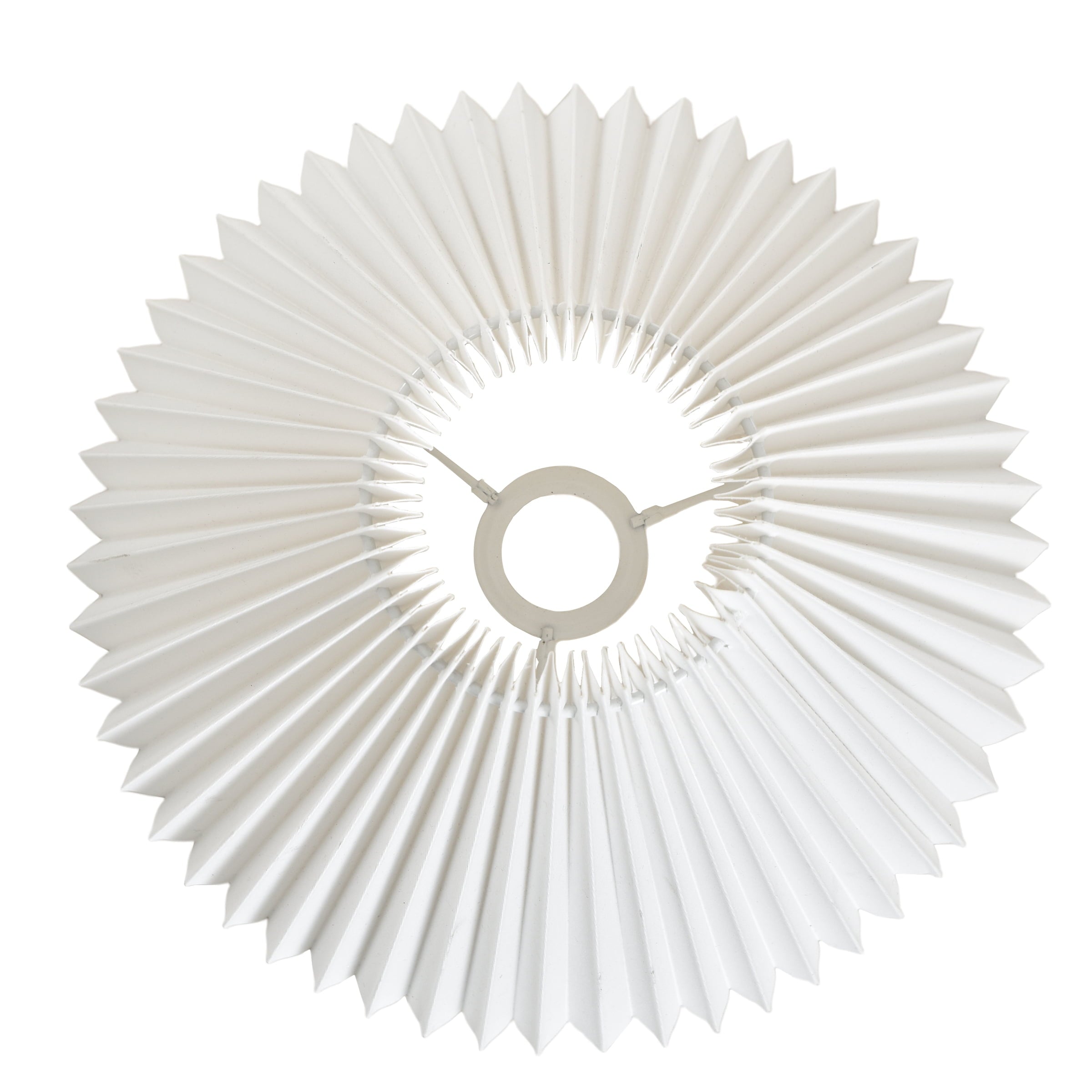 Cozylumi™ Table Lamp, Wood Grain Finish with Pleated Shade