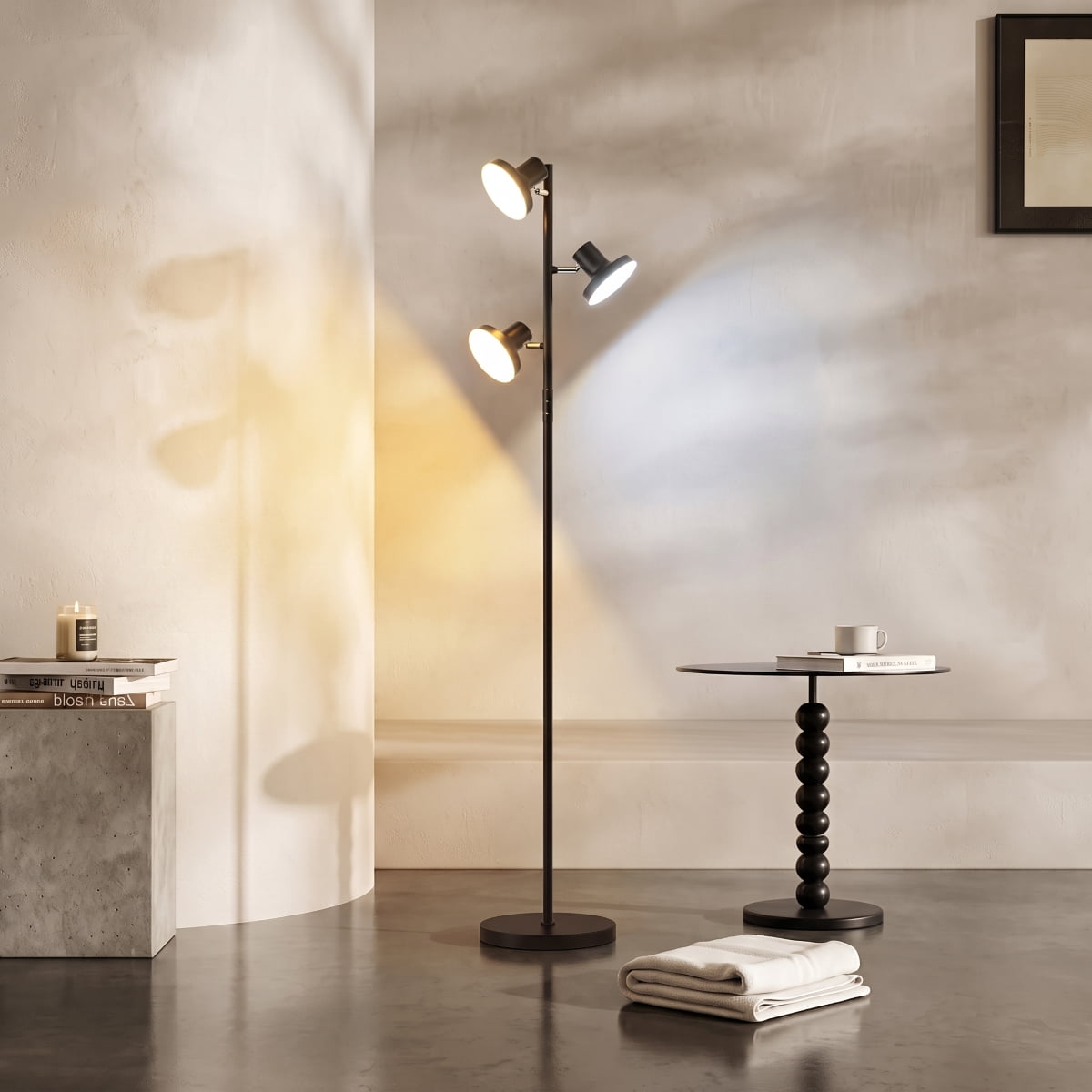 Cozylumi™ BedLuxury Tree Floor Lamp With Remote & Touch Control - 3 Lights, Modern
