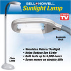 Cozylumi™ 60 Adjustable Head Light Gray Floor Lamp