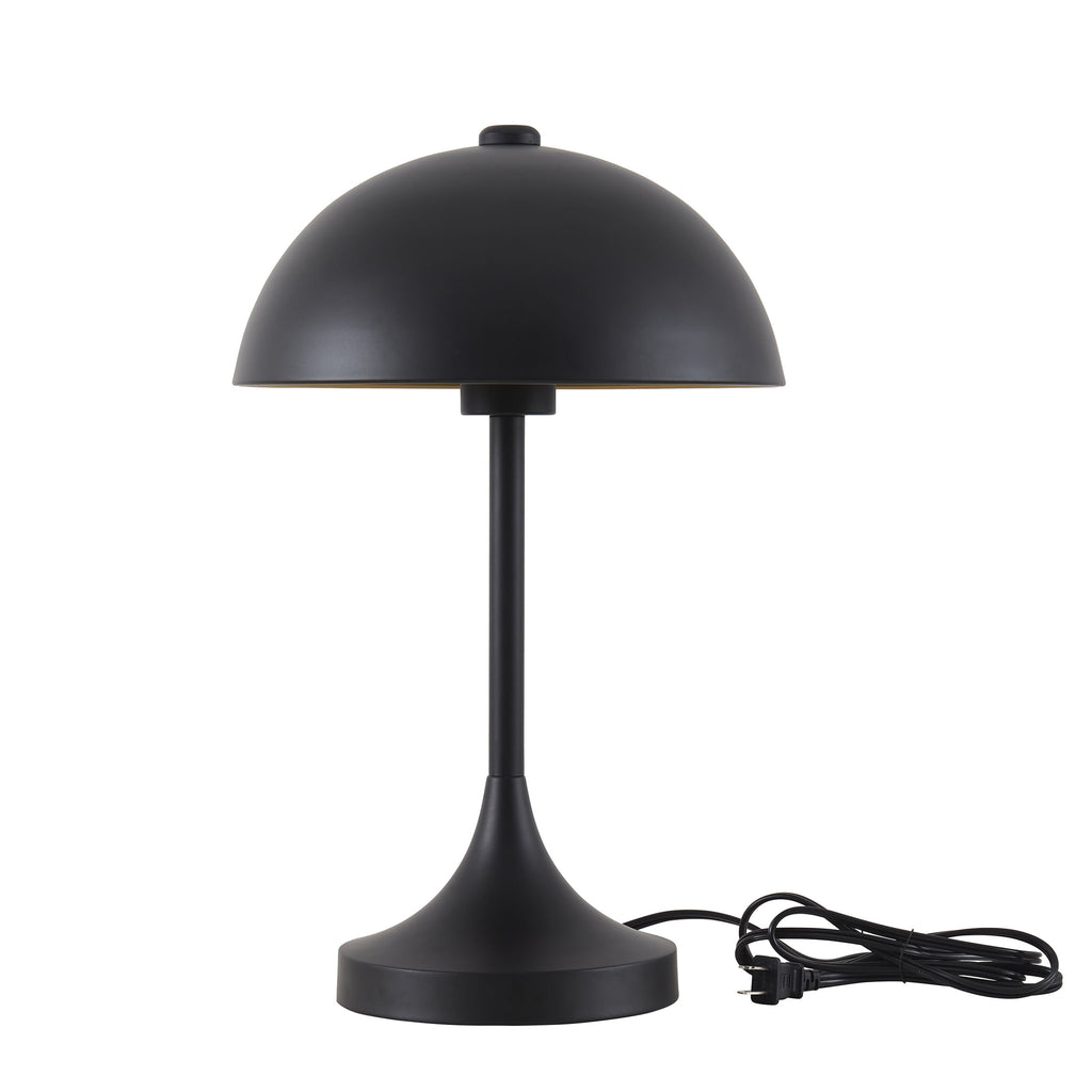 Cozylumi™ Modern Dome 18 in Touch On/Off Table Lamp, Brass