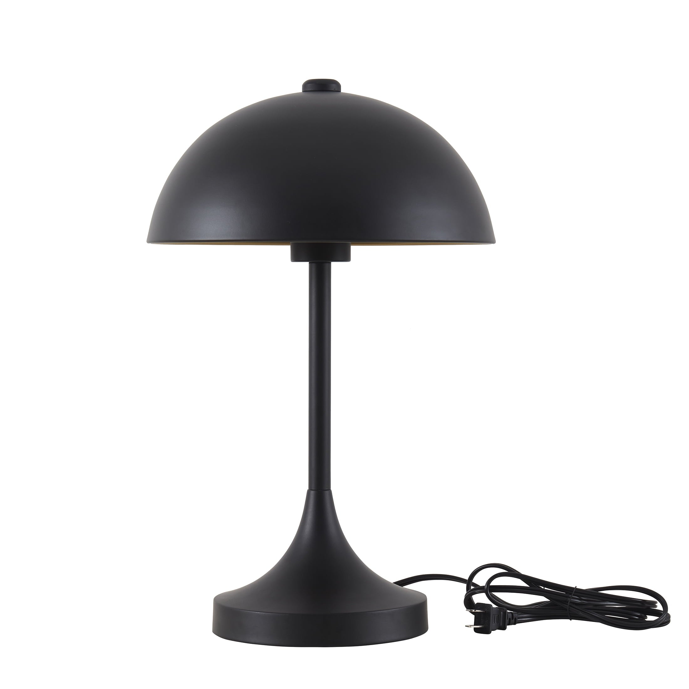 Cozylumi™ Modern Dome 18 in Touch On/Off Table Lamp, Brass