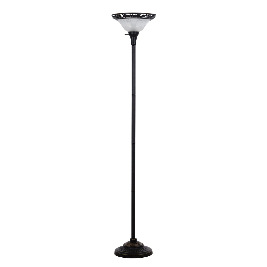 Cozylumi™ Traditional Bronze Victorian Floor Lamp 70"