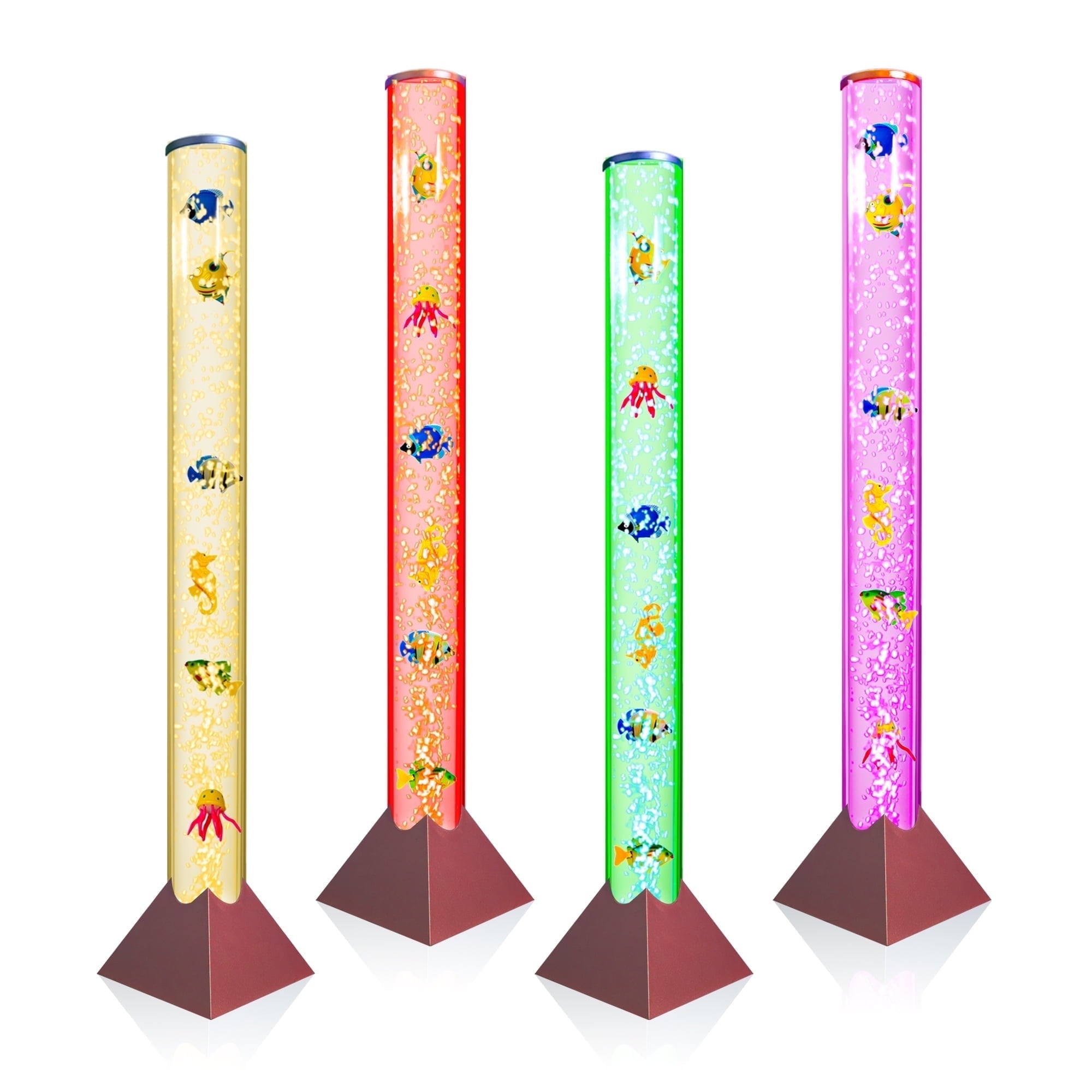 Cozylumi™ Brewish 3FT Bubble Floor Lamp, 7 Color Changing LED Night Light, Sensory