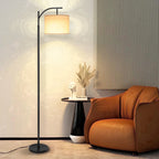 Cozylumi™ Coliware Arc Floor Lamp with 3 Color Temperatures Bulb, Modern Arched