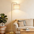 Cozylumi™ Floor Lamp for Living Room, Tall Standing Lamp with 3 Color Temperatures, 850