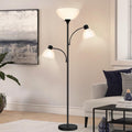 Cozylumi™ Floor Lamps for Living Room, Floor Lamp with 8W Adjustable Reading Lights