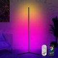 Cozylumi™ Modern LED Floor Lamp, USB Plug-in Music Sync Corner Lamp, APP Remote Control