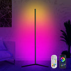 Cozylumi™ Modern LED Floor Lamp, USB Plug-in Music Sync Corner Lamp, APP Remote Control