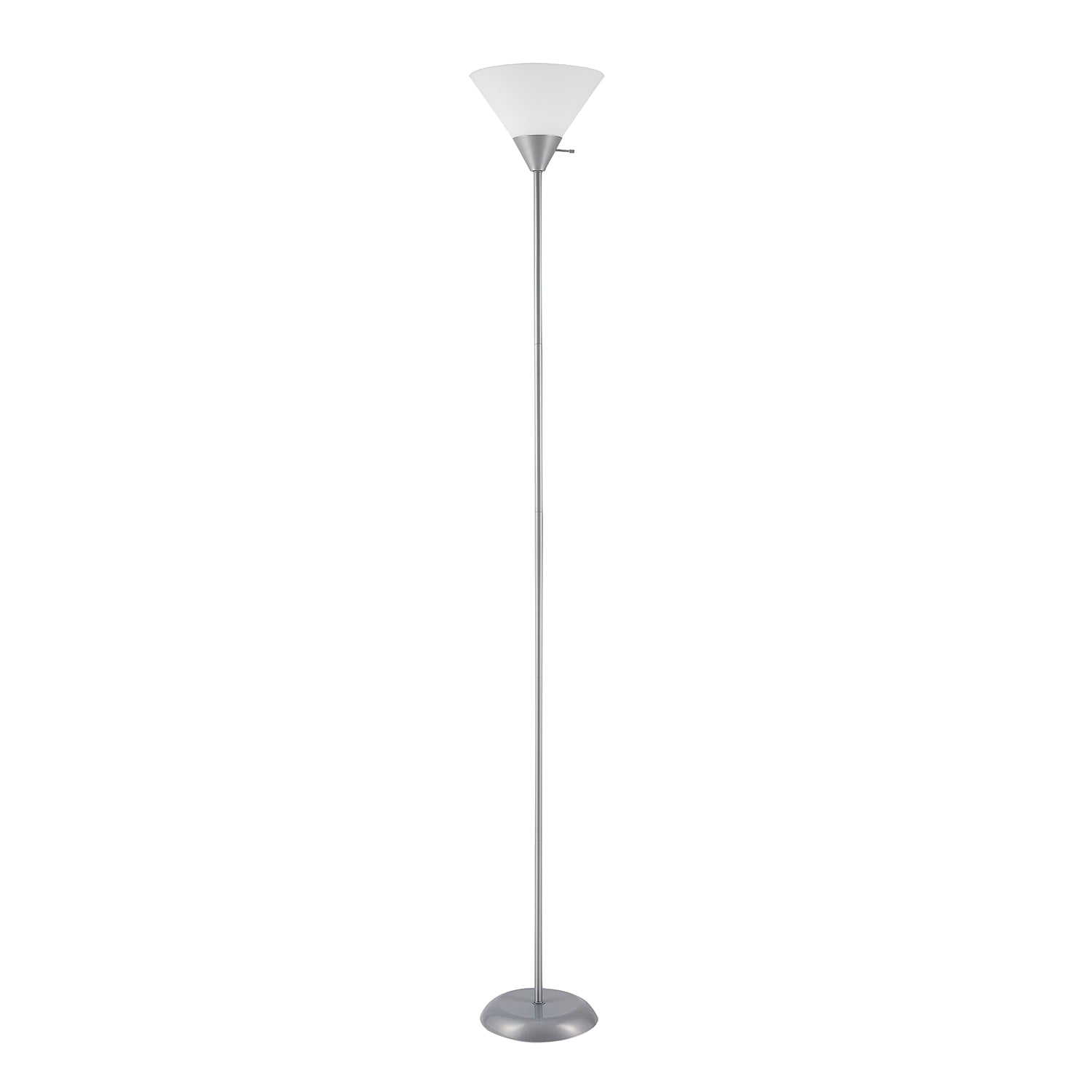 Cozylumi™ Elliott 72 in. Silver Floor Lamp, 67150