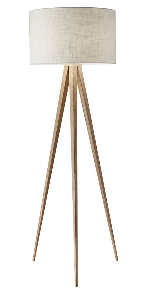 Cozylumi™ Home Director Metal Floor Lamp in Natural