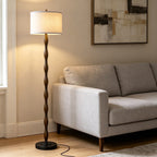 Cozylumi™ JUJUYUYOP 62" Farmhouse-Style Living room Floor Lamp with a Rotary Switch