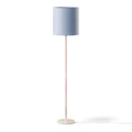 Cozylumi™ Kids Iridescent Floor Lamp with Aqua Fabric Shade