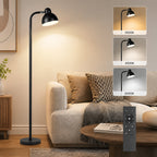 Cozylumi™ Floor Lamp for Living Room, Standing Lamp with Remote Control, 1H Timer &