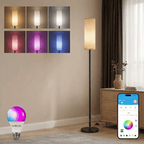 Cozylumi™ LED Floor Lamp, RGB Floor Lamp for Living Room, Standing Lamps Works with
