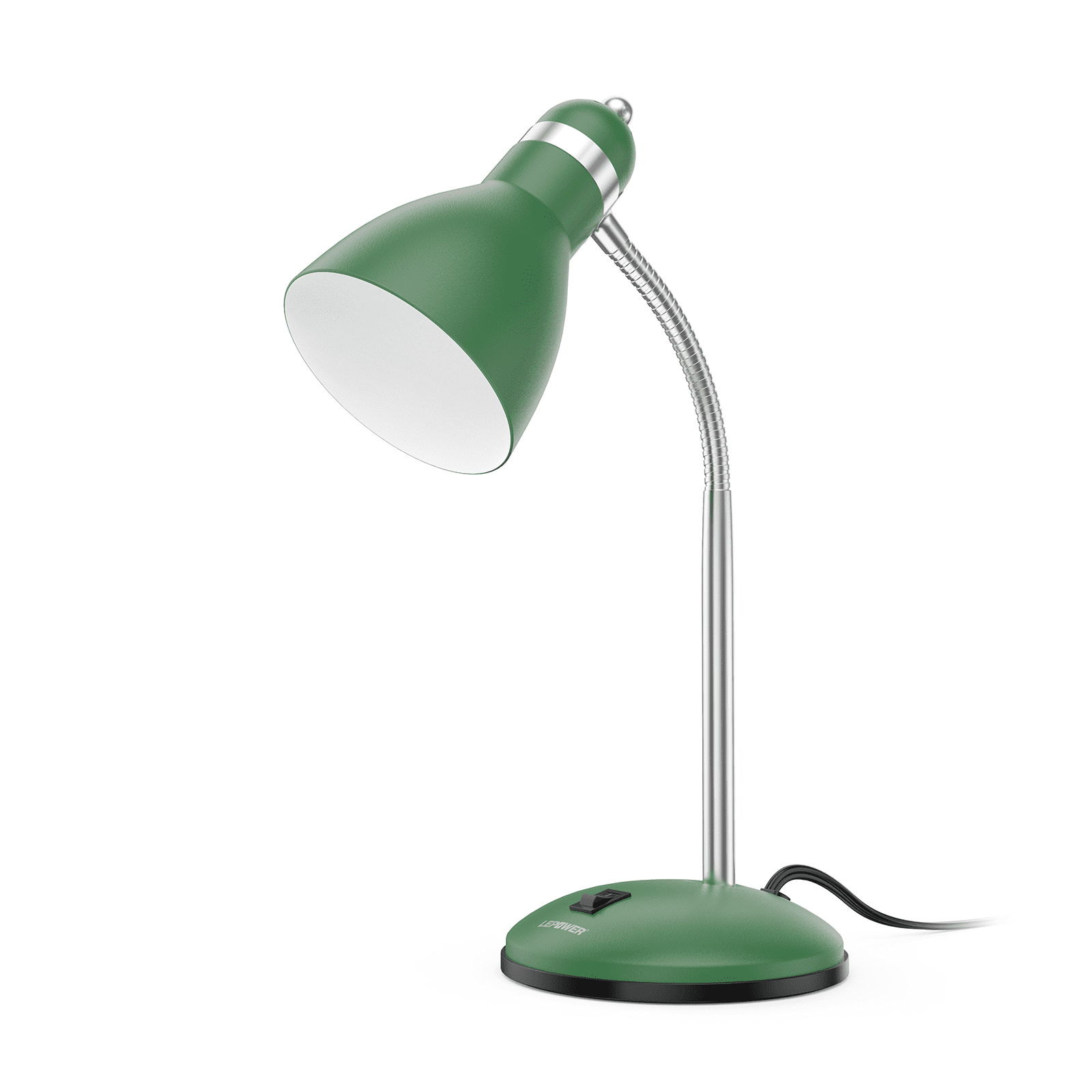Cozylumi™ Metal Desk Lamp, Adjustable Gooseneck Reading Lamp for Home, Office, Bedroom