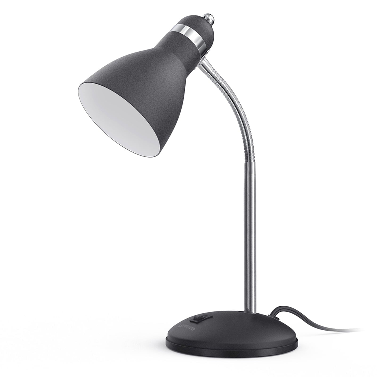 Cozylumi™ Metal Desk Lamp, Adjustable Gooseneck Reading Lamp for Home, Office, Bedroom