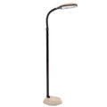 Cozylumi™ 62-inch Natural Sunlight Floor Lamp with Bendable Neck, Light Woodgrain